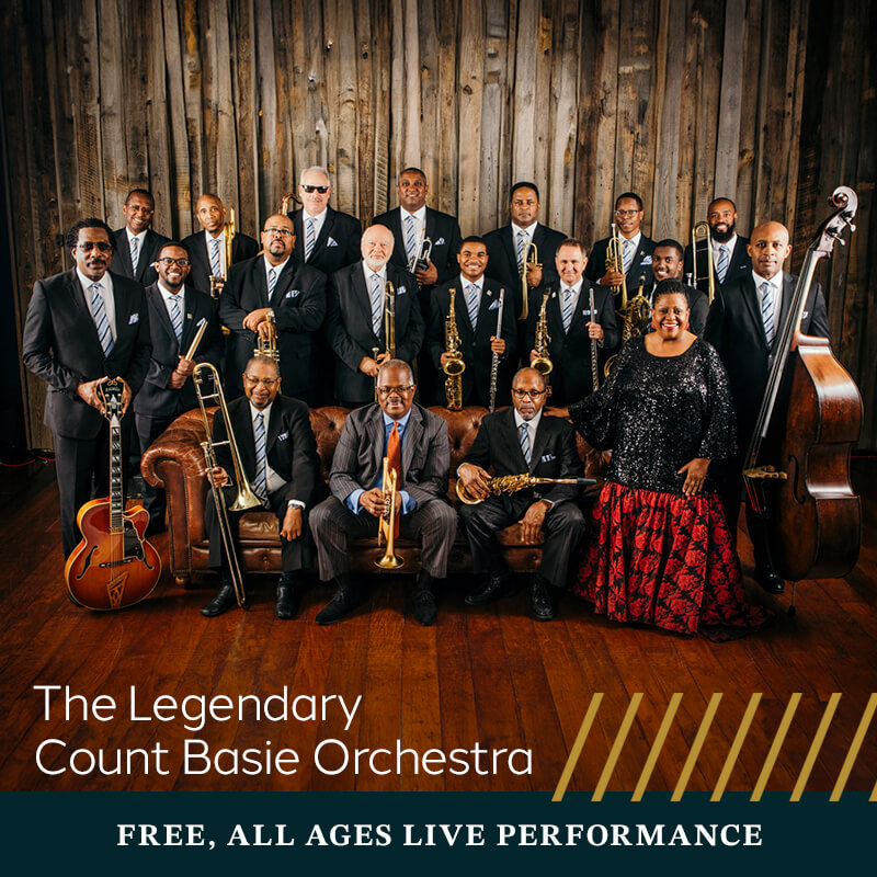 The Legendary Count Basie Orchestra live at the Pearl Street Arts Center